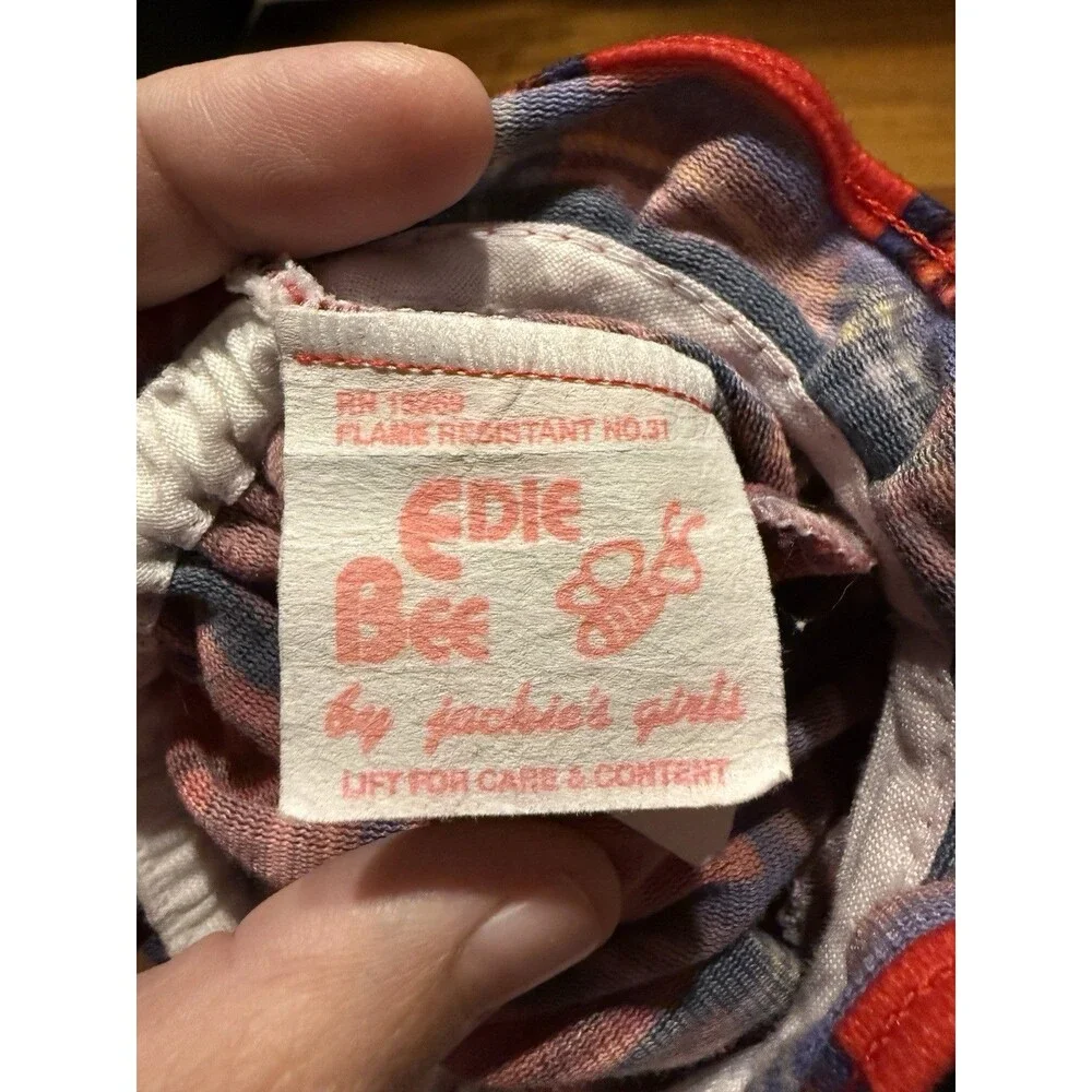 Vintage 90s Edie Bee By Jackies Girls Christmas Pajamas